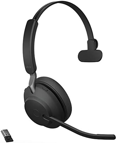 Jabra Evolve2 65 MS Wireless Headset with Link380a, Mono