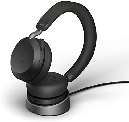 Jabra Evolve2 75 PC Wireless Headset with Charging Stand USB-C