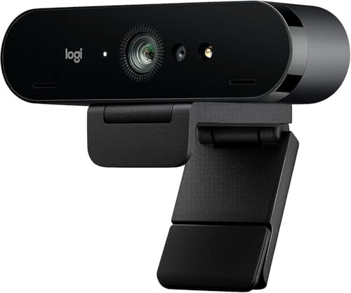Logitech BRIO Ultra HD Webcam for Video Conferencing Recording and Streaming