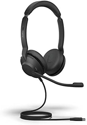 Jabra Evolve2 30 UC Wired Headset, USB-C, Stereo, Black