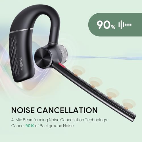 Yealink BH71 Pro Bluetooth Headset with USB-C/A Dongle, Teams Certified