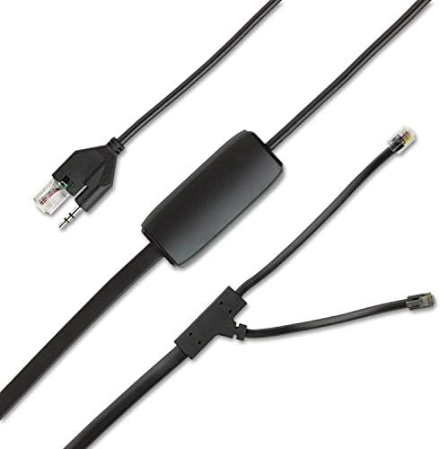 Plantronics APP51 APP-51 Electronic Hookswitch Cable for Seamless Call Control (Renewed)