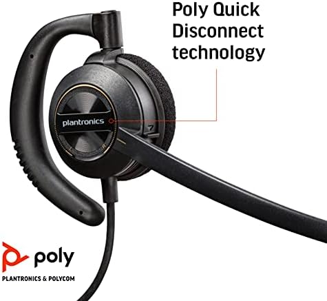 Poly - EncorePro 530 Quick Disconnect (QD) Headset (Plantronics)