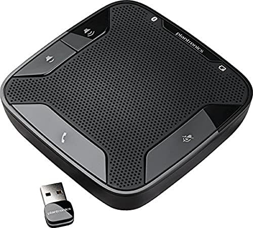 Plantronics 86700-01 Calisto 620 Bluetooth Speakerphone - Retail Packaging - Black