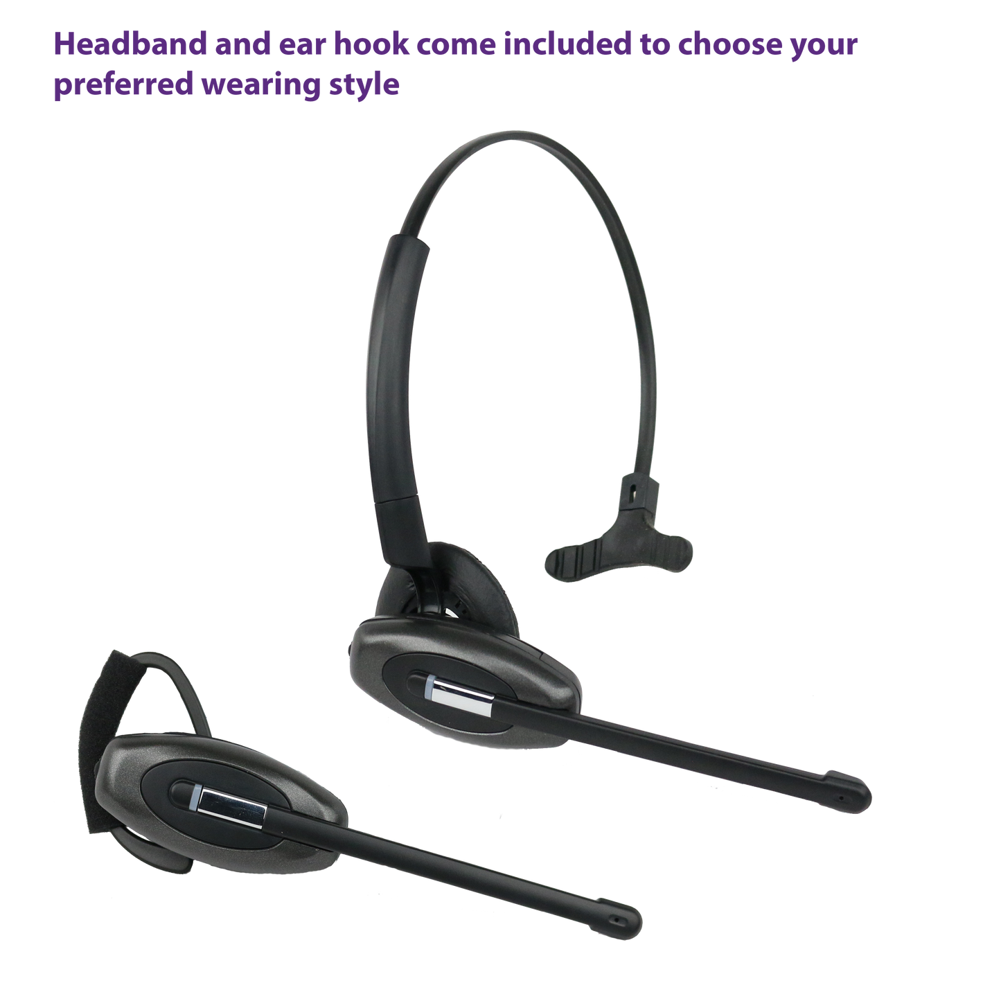 Discover D904 Wireless Office Headset System For Telephone & Computer