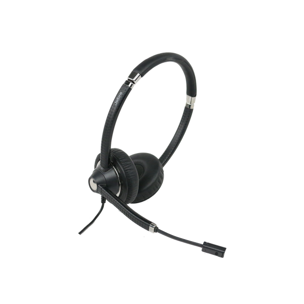Jabra BIZ 1900 USB DUO Headset (Certified Renewed)