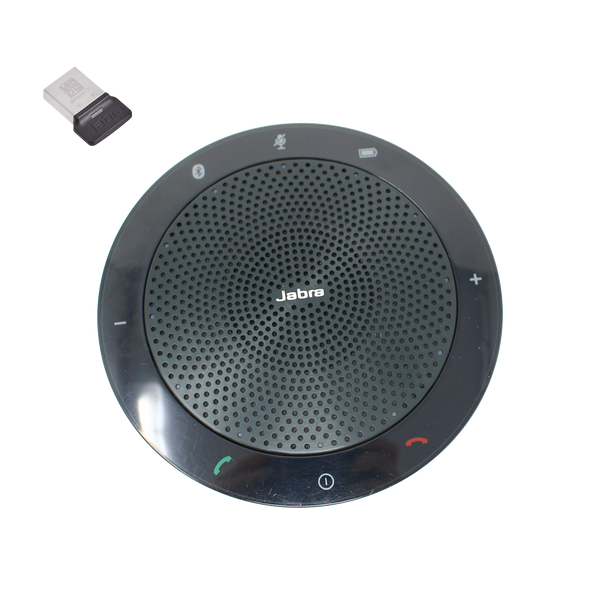 Jabra Speak 510+ Speakerphone with USB Dongle For Computer (Renewed)