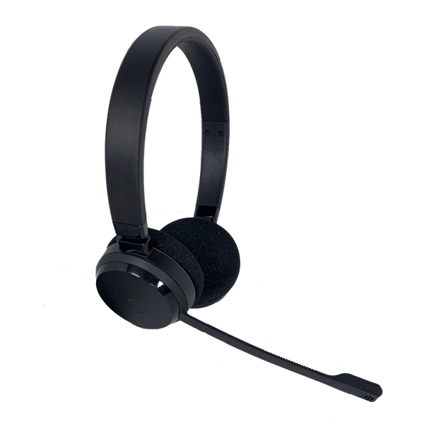 Jabra Evolve 20 USB DUO Wired Headset (Certified Renewed)