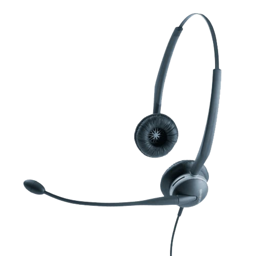 Jabra GN2100 QD DUO Wired Headset (Certified Renewed)