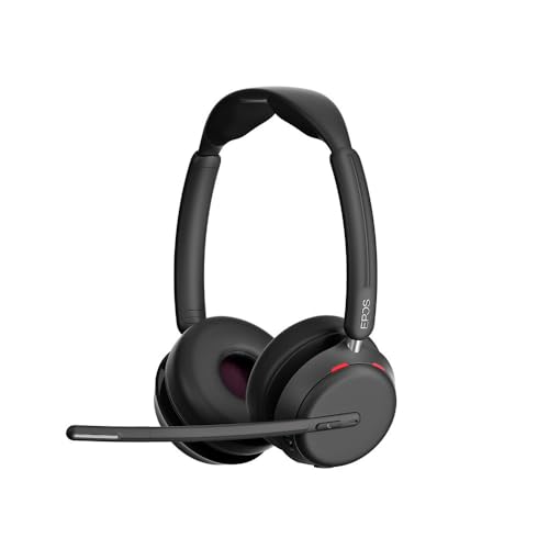 EPOS IMPACT 1060 Double-Sided Wireless Office Headset With Microphone, EPOS AI