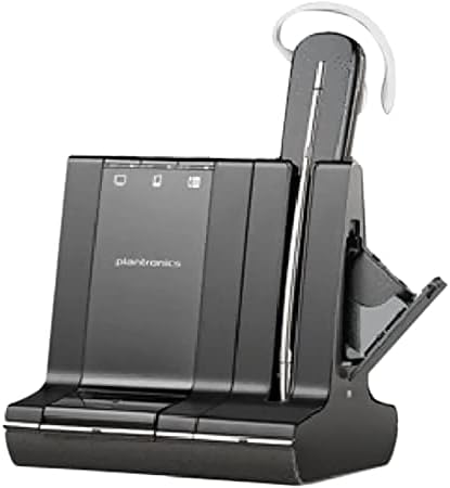 Plantronics Savi W745 Wireless Office Headset System with Spare Battery