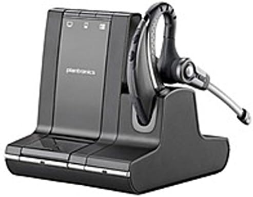 Plantronics Savi W730-M Earset - Mono - Wireless - DECT - 350 ft - Over-the-ear - Monaural - Open - Noise Cancelling Microphone (Renewed)
