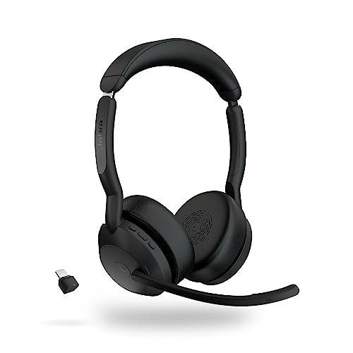 Jabra Evolve2 55 Stereo Wireless Headset - Features AirComfort Technology