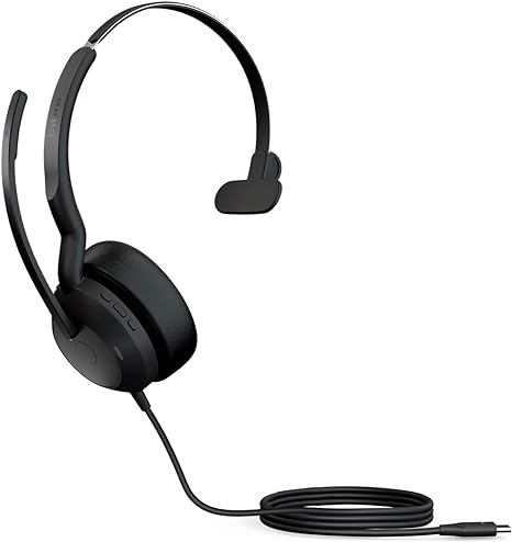 Jabra Evolve2 50 Wired Mono Headset USB-C