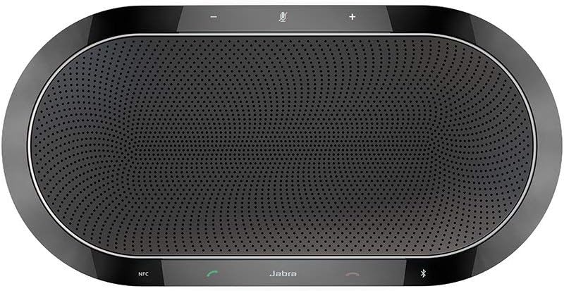 Jabra Speak 810 MS Corded Portable Speaker for Music and Calls (Renewed)