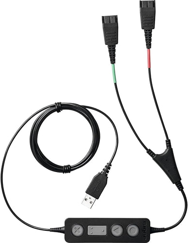 Jabra 265-09 Link 265 USB/QD Training Cable, Black…