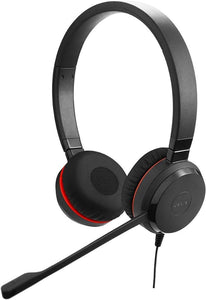 Jabra Evolve 30 II Wired Headset, Stereo, MS-Optimized