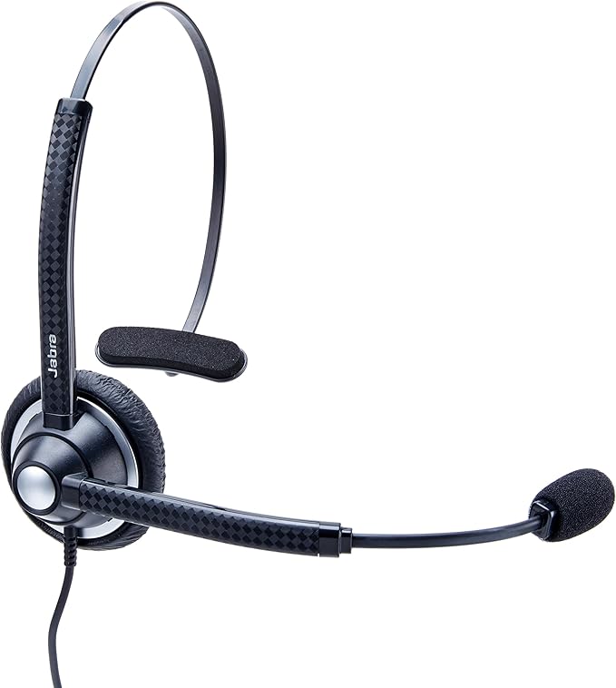 Jabra BIZ 1900-1920 Mono Telephone Headset, QD Connect, Noise Canceling Mic