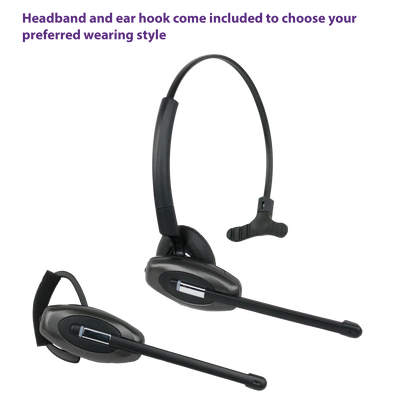 Discover D904 Wireless Office Headset System For Telephone & Computer