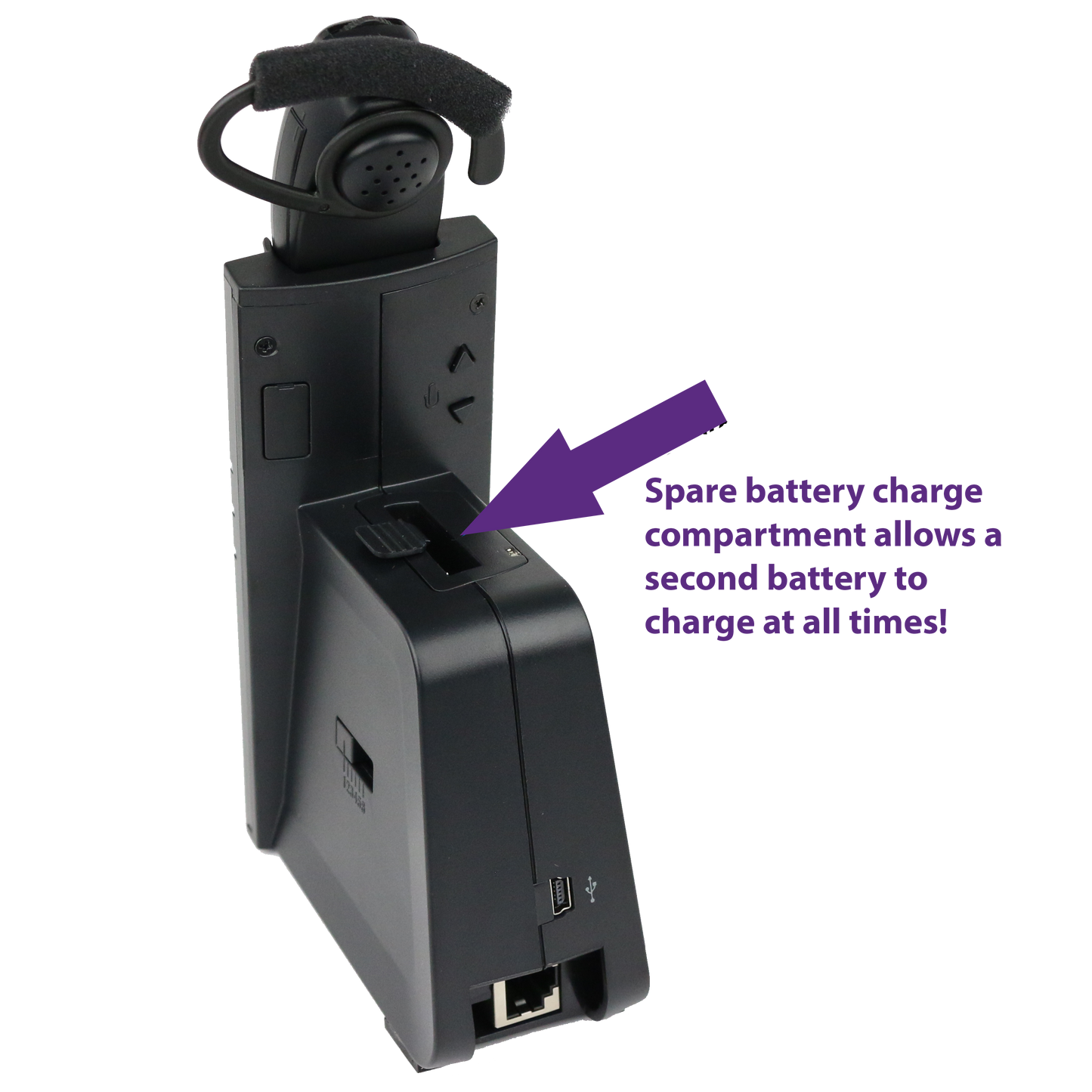Discover D904 Wireless Office Headset System For Telephone & Computer