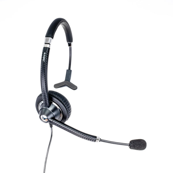Jabra UC VOICE 750 MS Mono (Dark) Lync Optimized Corded Headset for Softphone