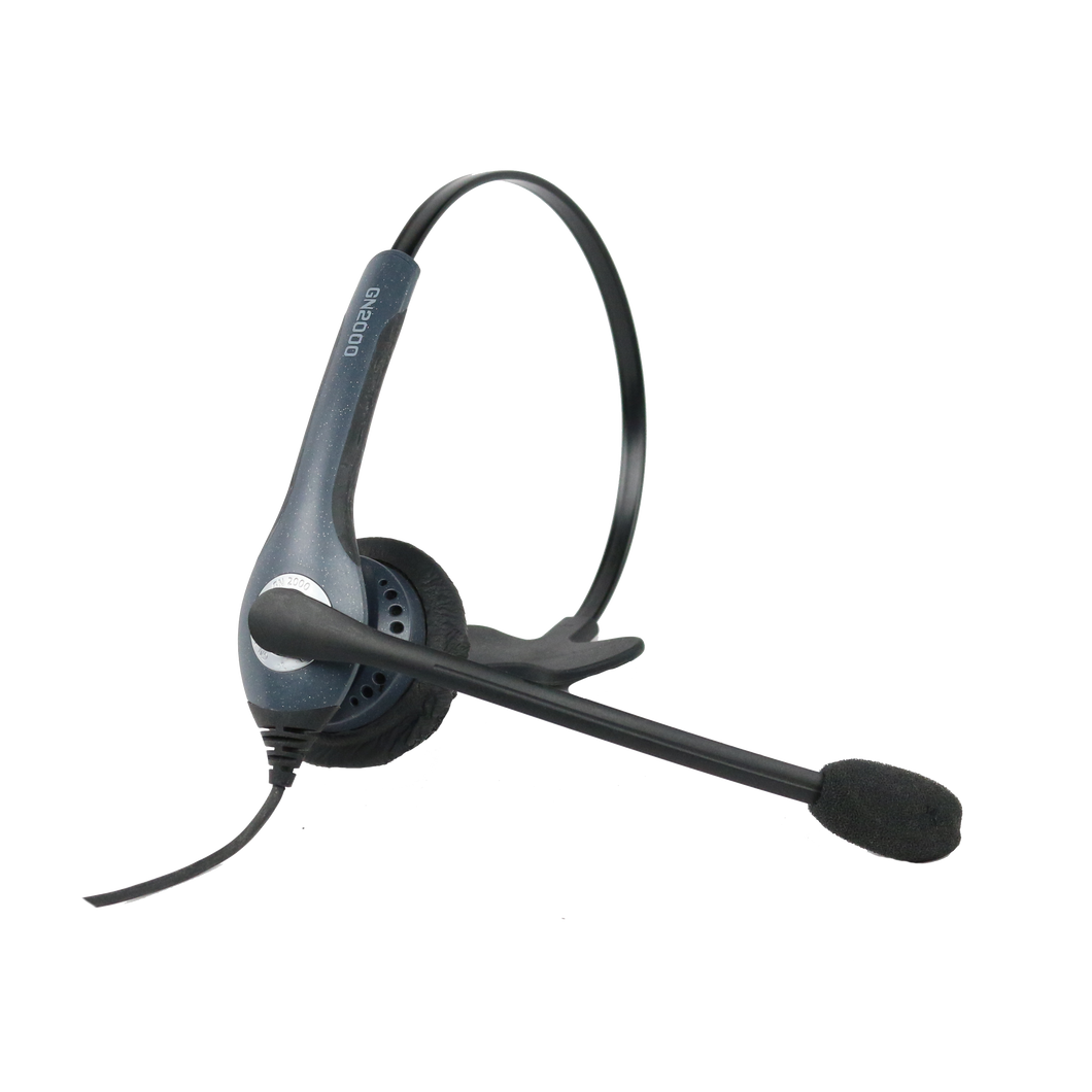 Jabra GN2000 QD MONO Wired Headset (Certified Renewed) – Renewed