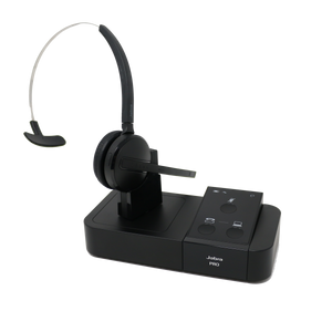 Jabra PRO 9450 Midi Boom Convertible Wireless Headset (Certified Renewed)