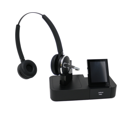 Jabra PRO 9460 Dual Speaker Wireless Office Headset System (Renewed)