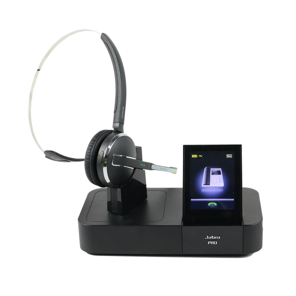 Jabra PRO 9460 Convertible Wireless Headset (Certified Renewed)