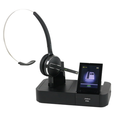 Jabra PRO 9470 Convertible Wireless Office Headset System (Renewed)