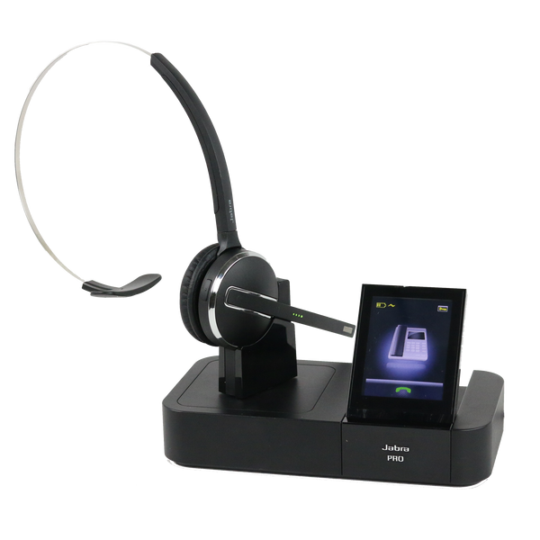 Jabra PRO 9470 Convertible Wireless Office Headset System (Renewed)