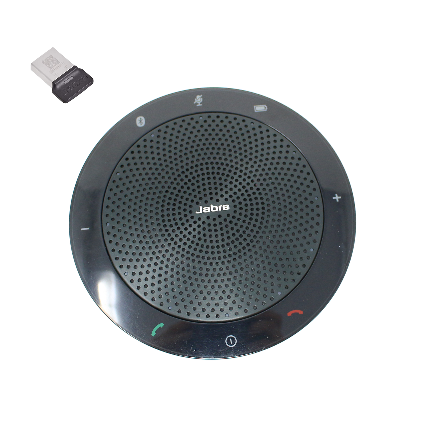 Jabra Speak 510+ Speakerphone with USB Dongle For Computer (Renewed)